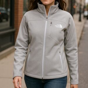 The North Face Gray Windwall Jacket